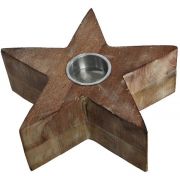 TEALIGHT MANGO STAR